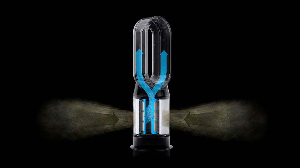 Chauffage purificateur Dyson Hot+Cool™ Formaldehyde HP09 (Blanc/Or)