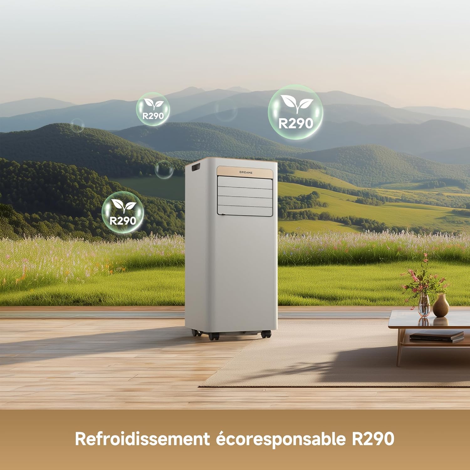 Climatiseur Mobile Connecté Dreame P-Wind10 – 9000 BTU