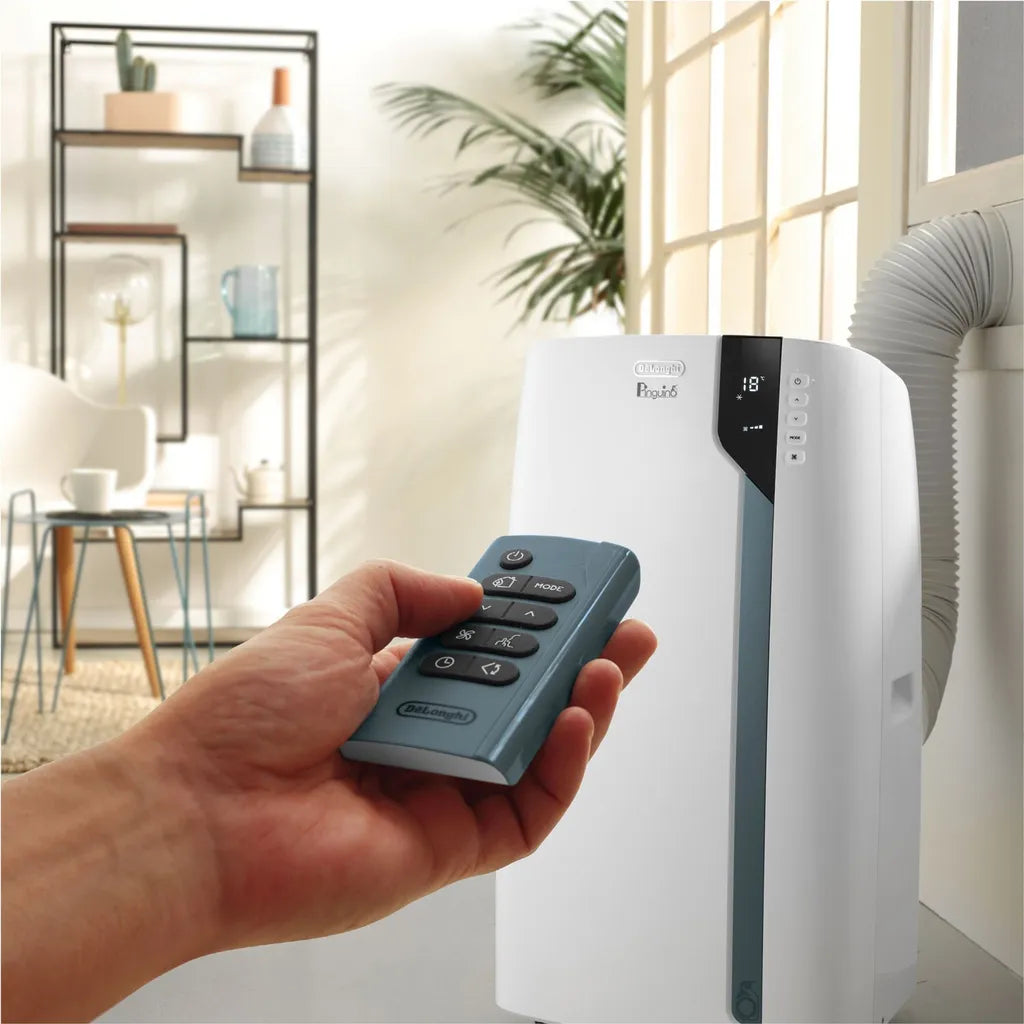 De’Longhi Pinguino PACEX105A+++ Climatiseur portatif 63 dB 610 W Blanc