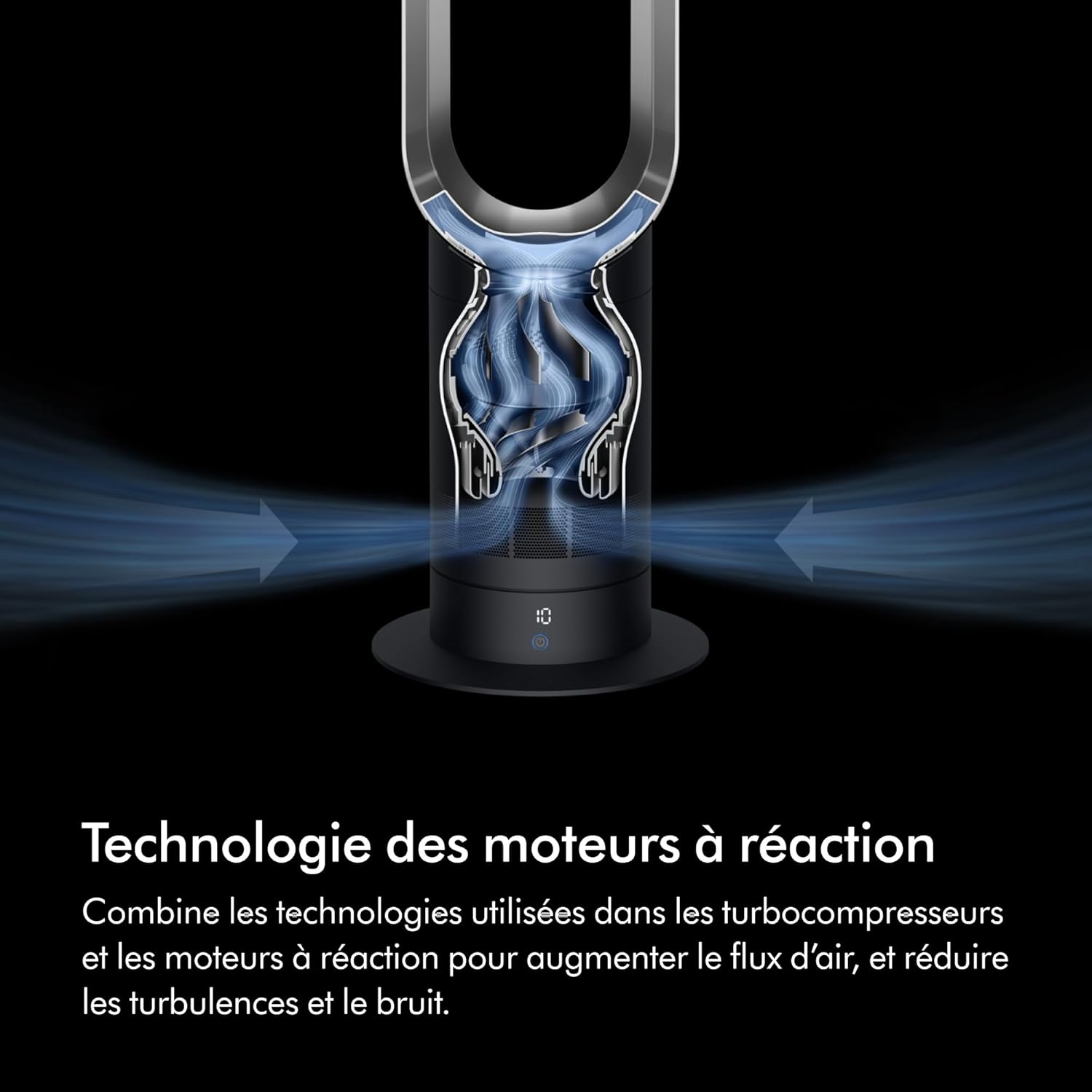 Ventilateur Sans Pales Dyson Cool AM07 – Blanc/Argent