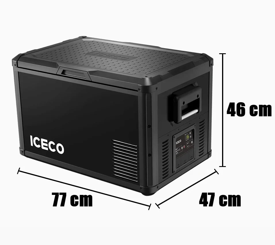 Réfrigérateur Congélateur ICECO VL60PROS 60L - Vert Olive