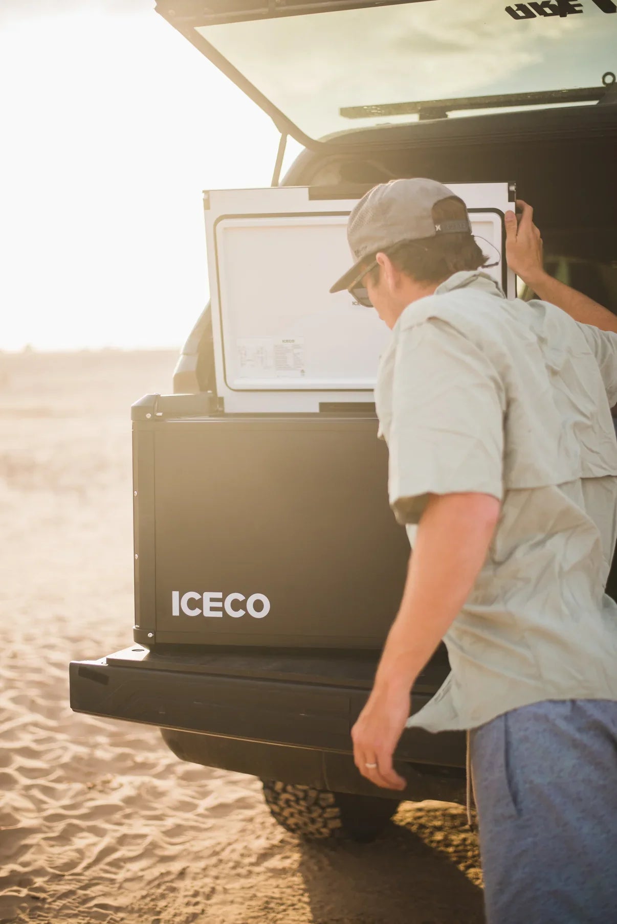 Réfrigérateur Congélateur ICECO VL60PROS 60L - Vert Olive