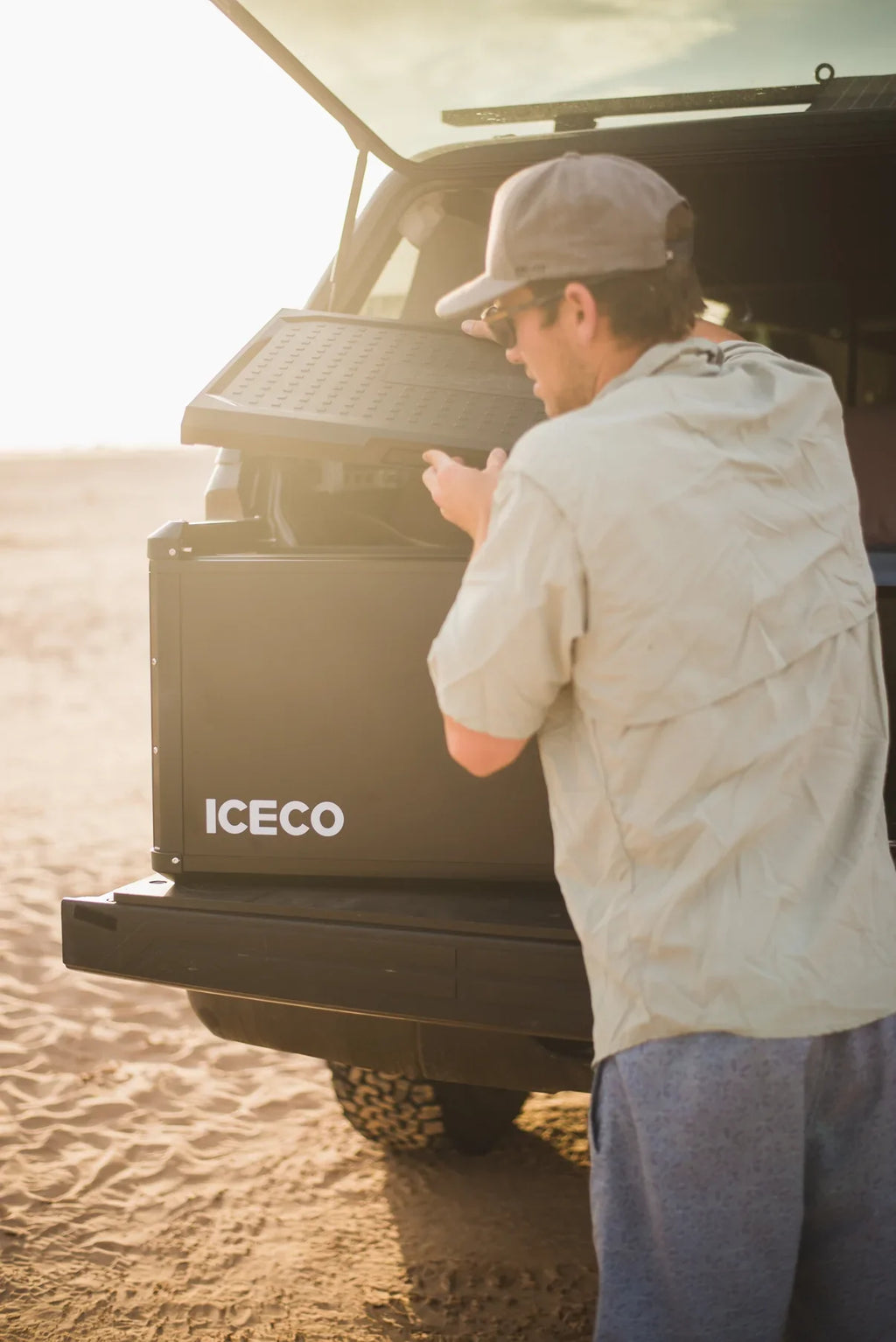 Réfrigérateur Congélateur ICECO VL60PROS 60L - Vert Olive