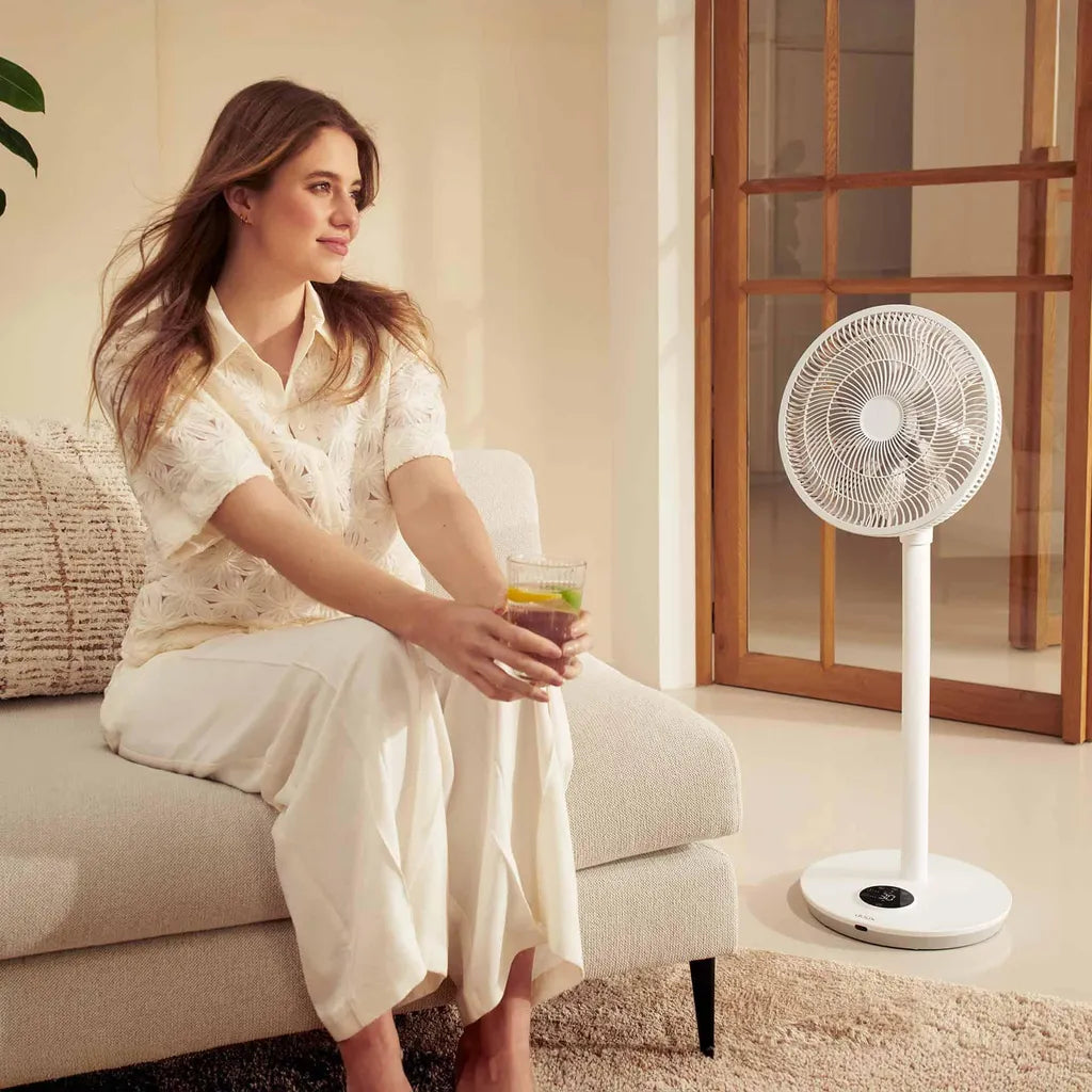 Ventilateur sur Pied Duux Whisper Flex 2 – Blanc
